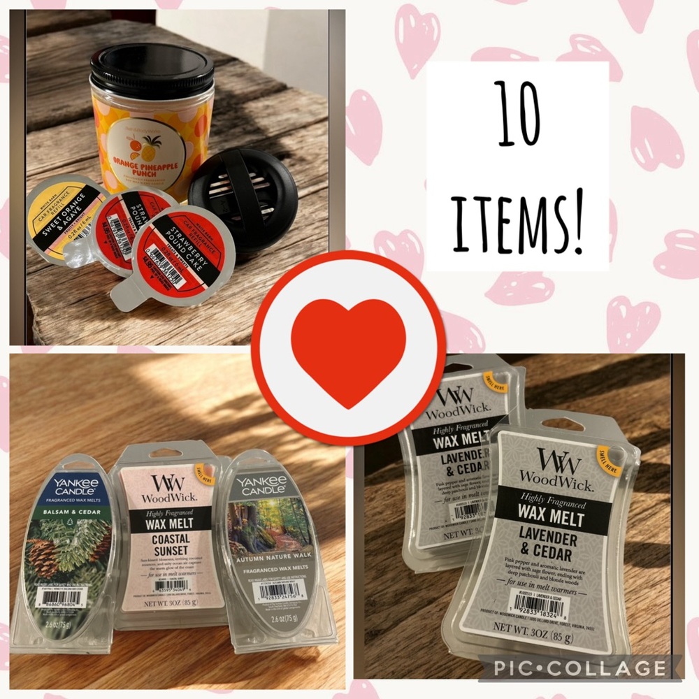 10 pc. FRAGRANCE for home ♥️ BBW Yankee Candle & Woodwick